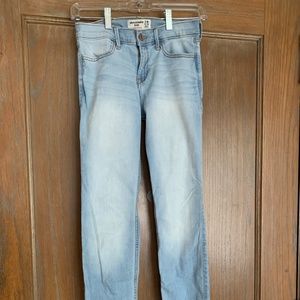 Abercrombie Kids Super Skinny Blue Jeans Slim 15/16